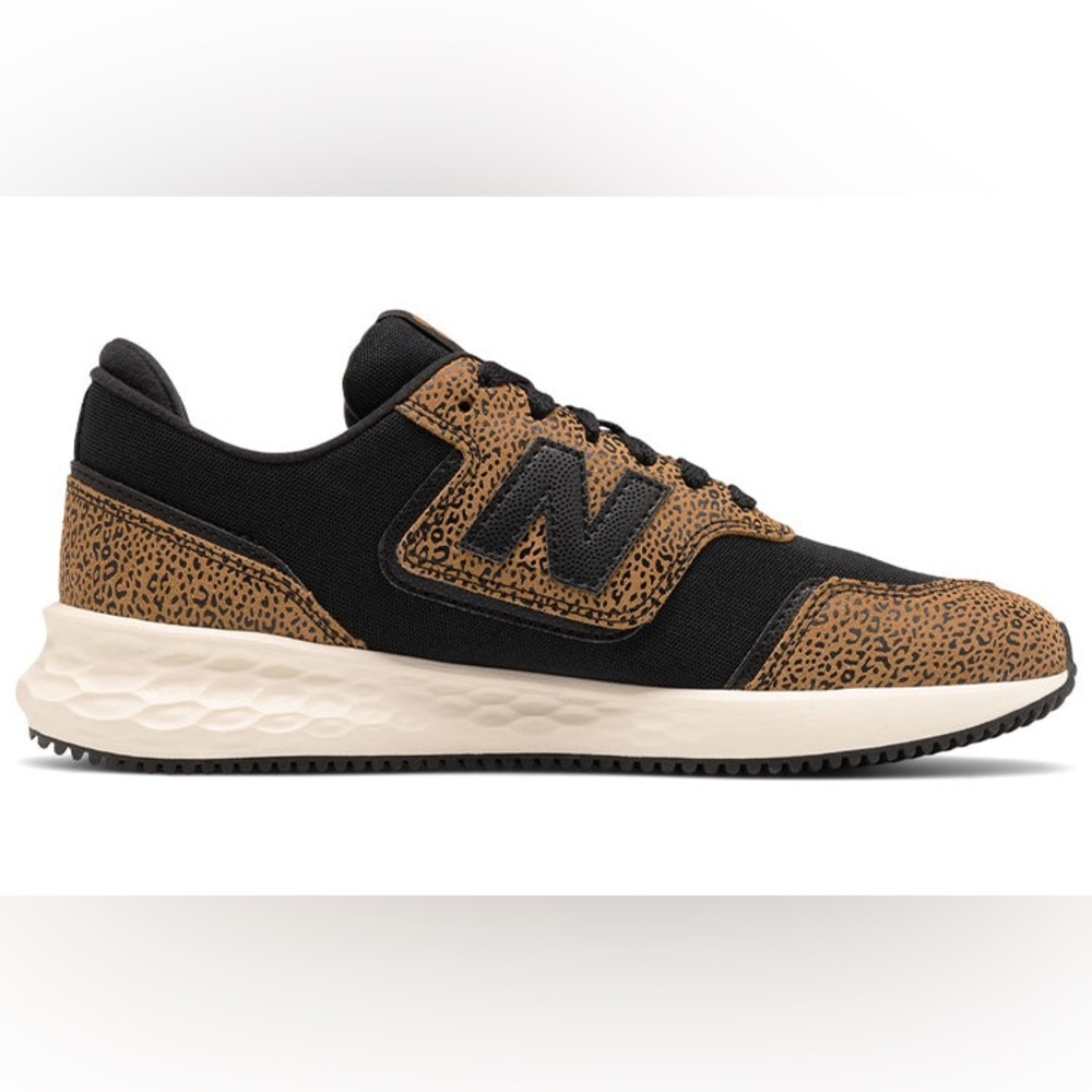 NEW BALANCE WMNS X-70 'CHEETAH PRINT - WORKWEAR BLACK' - Picture 3 of 5